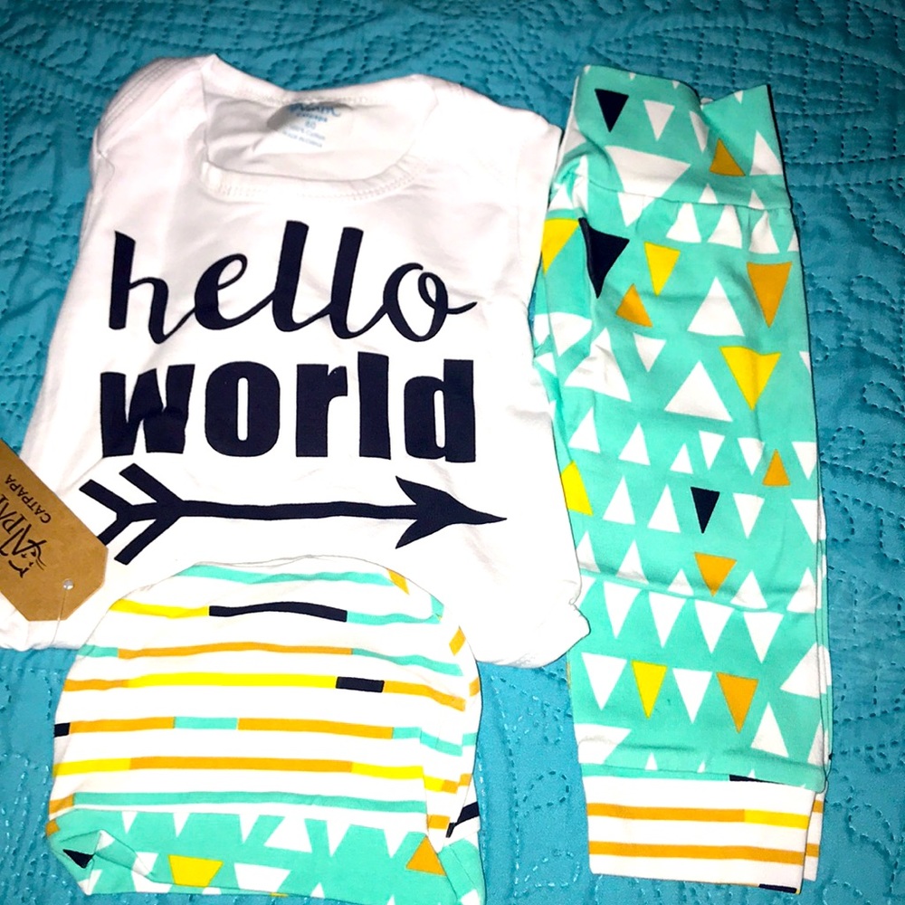 NWT 3Pc Pajamas